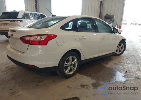 2014 Ford Focus Se from USA, damaged, VIN 1FADP3F28EL313719